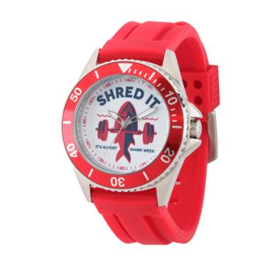 Discovery Expedition Mens Red Shark Watch