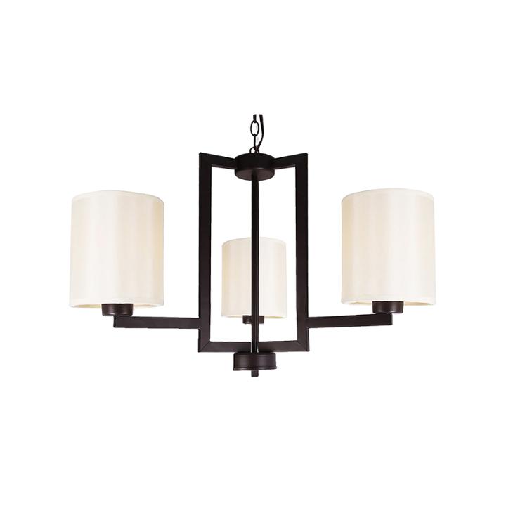 Falcon 3-light Bronze Chandelier