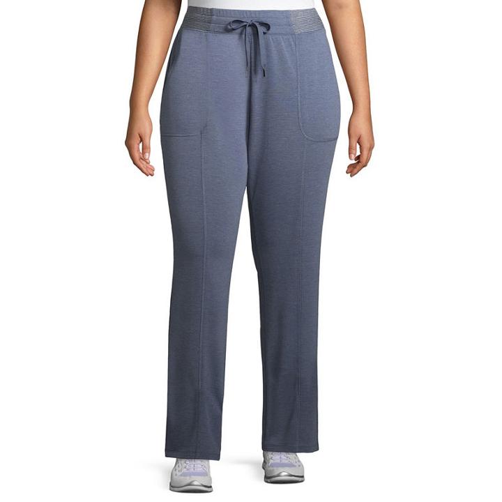St. John's Bay Active Texture Mix Pant - Plus