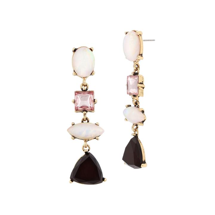Bijoux Bar Multi Color Drop Earrings