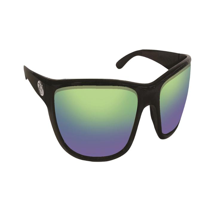 Flying Fisherman Cay Sal Black Amber Green Mirrorsunglasses