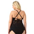 Allure By Img Tankini Swimsuit Top-juniors Plus