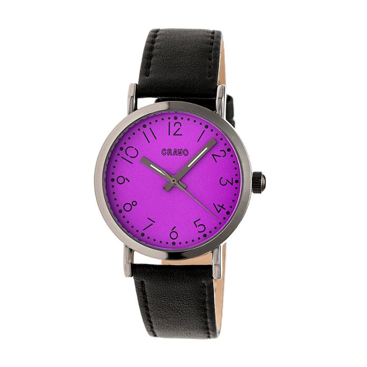 Crayo Pride Unisex Black Strap Watch-cracr3806
