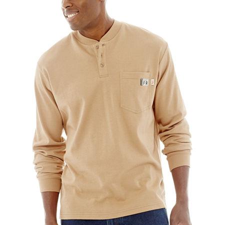 Firezero By Wolverine Flame-resistant Long-sleeve Henley