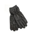 Collection By Michael Strahan Leather Knit Cuff Gloves