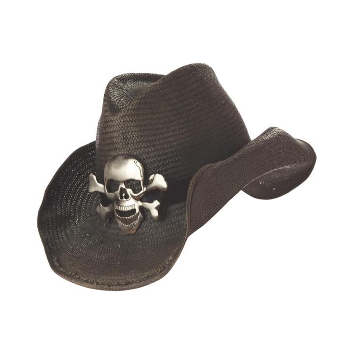 Buyseasons Cowboy Hat (black Unisex 2-pc. Dress Up Accessory