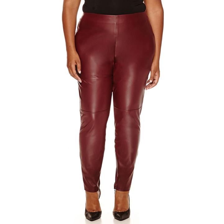 A.n.a Allover Pleather Leggings