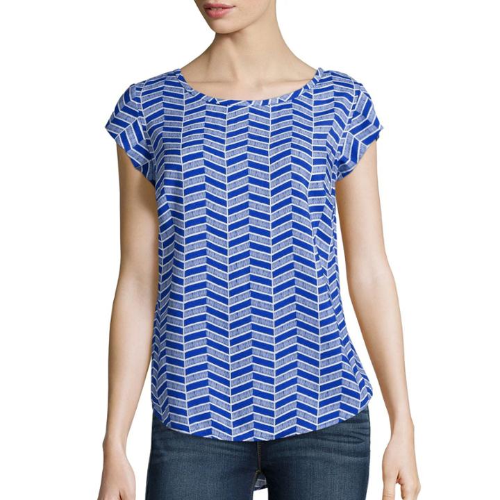 Stylus Short-sleeve Woven Shell