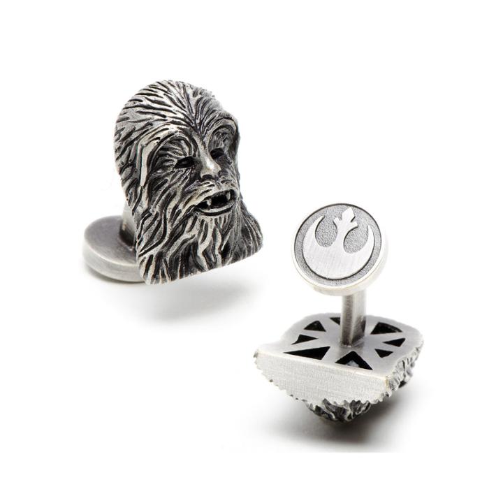 Star Wars 3d Palladium Chewbacca Cuff Links