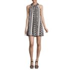 Trixxi Sleeveless Stripe A-line Dress-juniors