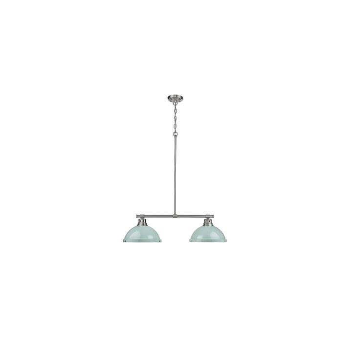 Duncan 2-light Linear Pendant In Pewter