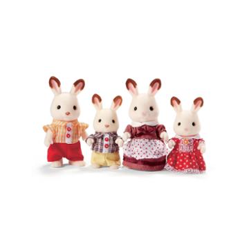 Calico Critters Hopscotch Rabbit Family