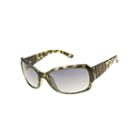 Bisou Bisou Embellished Tortoise-pattern Rectangular Sunglasses