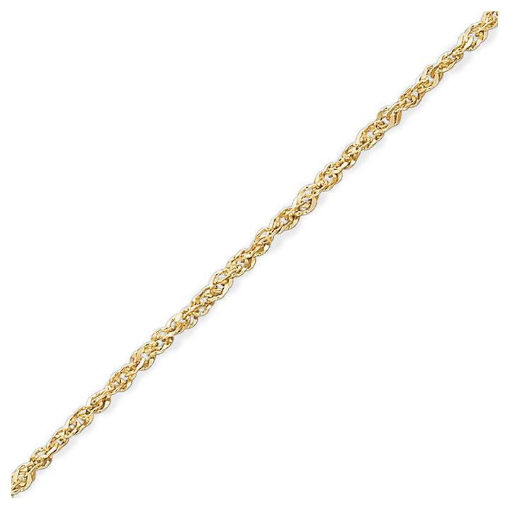 14k Gold 1.1mm 16-20 Perfectina Chain Necklace