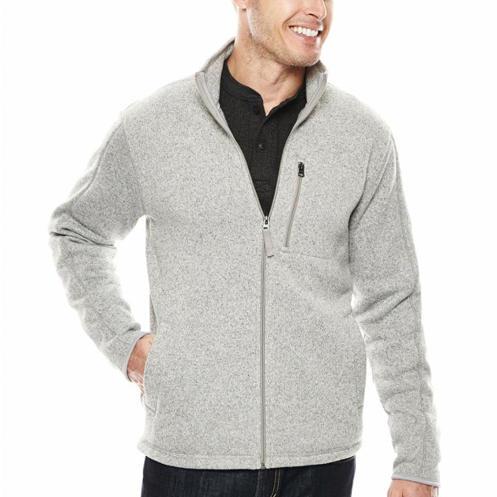 St. John's Bay Full-zip Fleece Sweater
