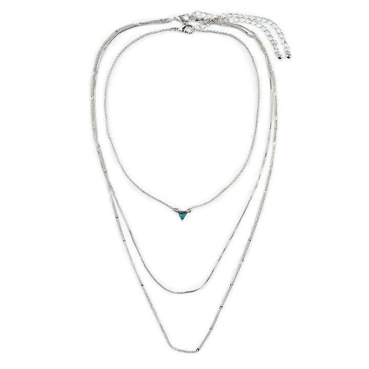 Carole Womens 2-pc. Round Necklace Set