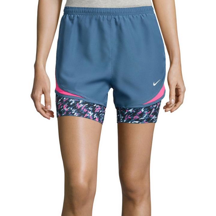 Nike 2-in-1 Dri-fit Tempo Running Shorts