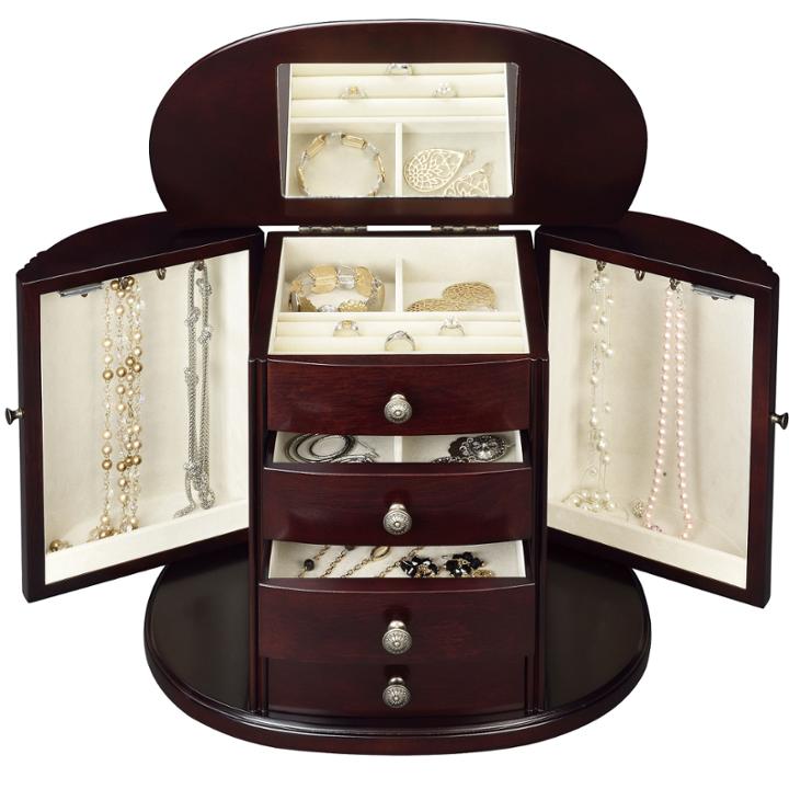 Chestnut Jewelry Box