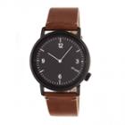 Simplify Unisex Brown Strap Watch-sim5505