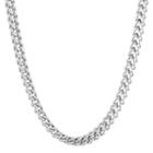 Mens Stainless Steel 24 6mm Foxtail Chain