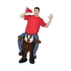 Ride A Badger Adult Costume -one Size Fits Most