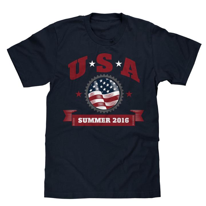 Short-sleeve Usa Summer 2016 Tee