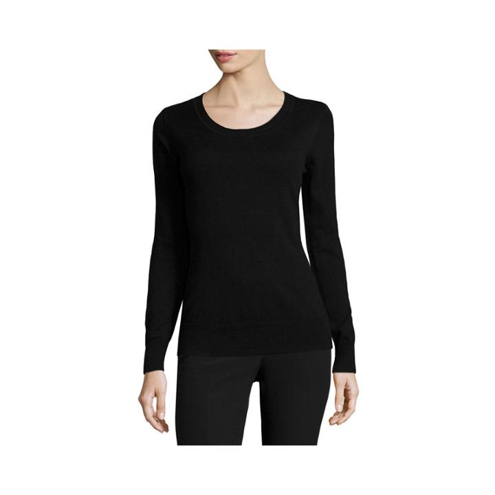 Worthington Long-sleeve Essential Crewneck Sweater - Tall