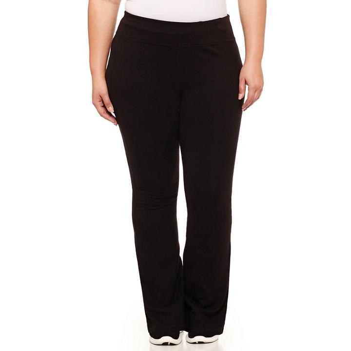 Xersion Jersey Yoga Pants Short Inseam - Plus