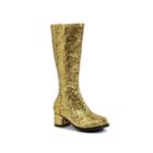 Gold Glitter Child Gogo Boots