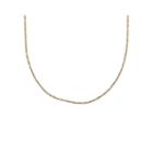 Gold Over Sterling Silver 24 Sing Chain