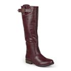 Journee Collection Amia Buckle-accent Womens Riding Boots