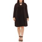 Studio 1 Long Sleeve Sheath Dress - Plus