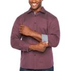 Society Of Threads Button-front Shirt-big And Tall