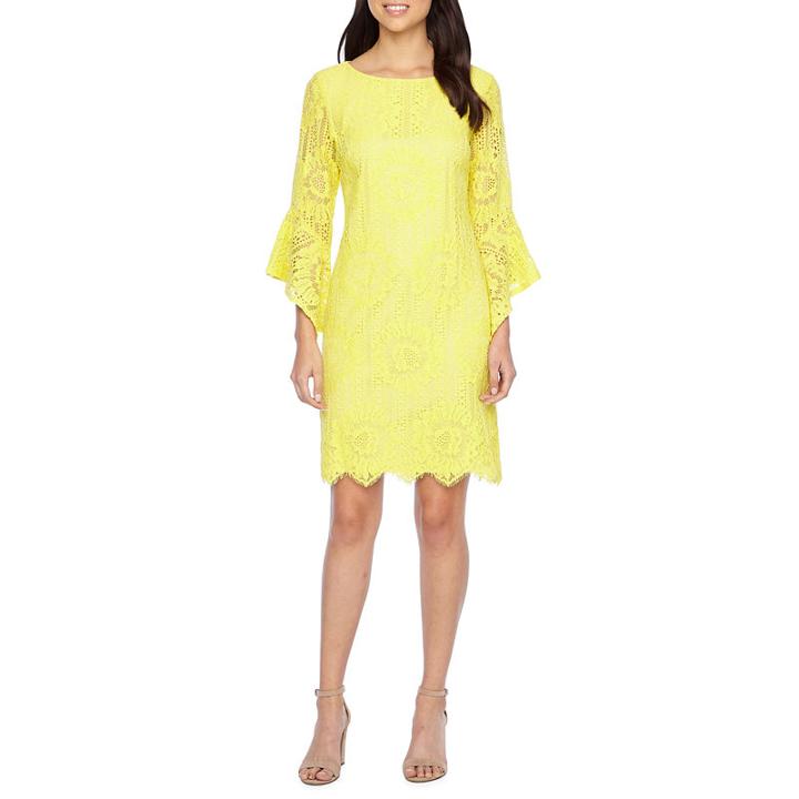 Melrose Long Sleeve Shift Dress