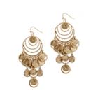 El By Erica Lyons Gold Over Brass Chandelier Earrings
