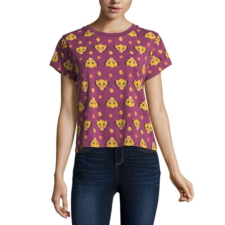 Simba Cropped Tee - Juniors
