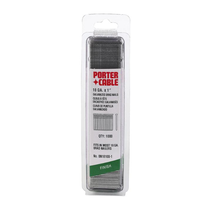 Porter Cable Pbn18100-1 1 18 Gauge Brad Nails 1;000 Count