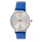 Crayo Unisex Blue Strap Watch-cracr4302