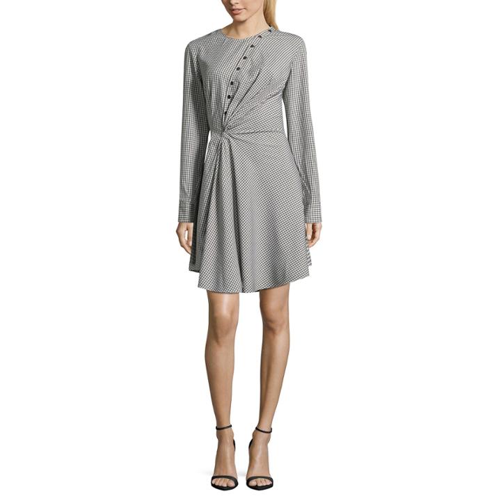Project Runway Challenge Winner Gingham Shirt Dress