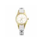 Decree Womens White Strap Watch-pt1072gdwt