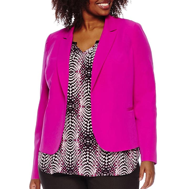 Worthington Open Essential Blazer - Plus