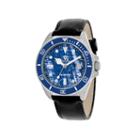 Christian Van Sant Mens Black Strap Watch-cv5103lb