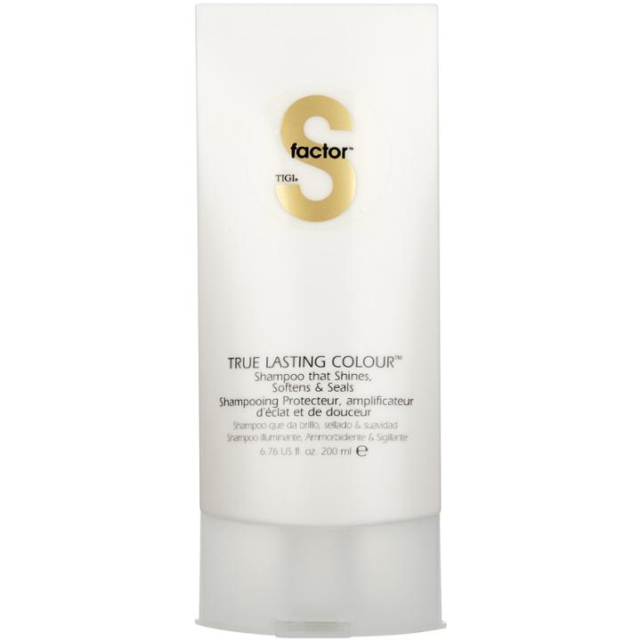 S Factor By Tigi True Lasting Colour Shampoo - 6.76 Oz.
