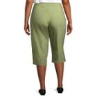 Alfred Dunner Parrot Cay Clam Digger Pant - Plus
