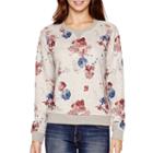 Mng By Mango Long-sleeve Floral Print Sweatshirt