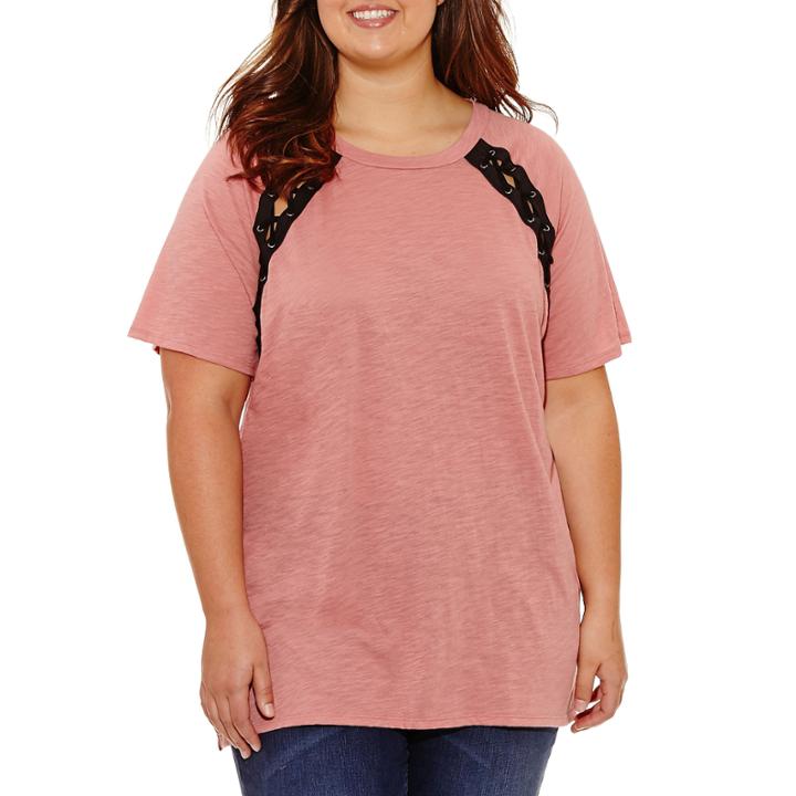 Arizona Short Sleeve T-shirt- Juniors Plus