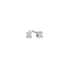 1/5 Ct. T.w. 14k White Gold Princess Diamond Studs