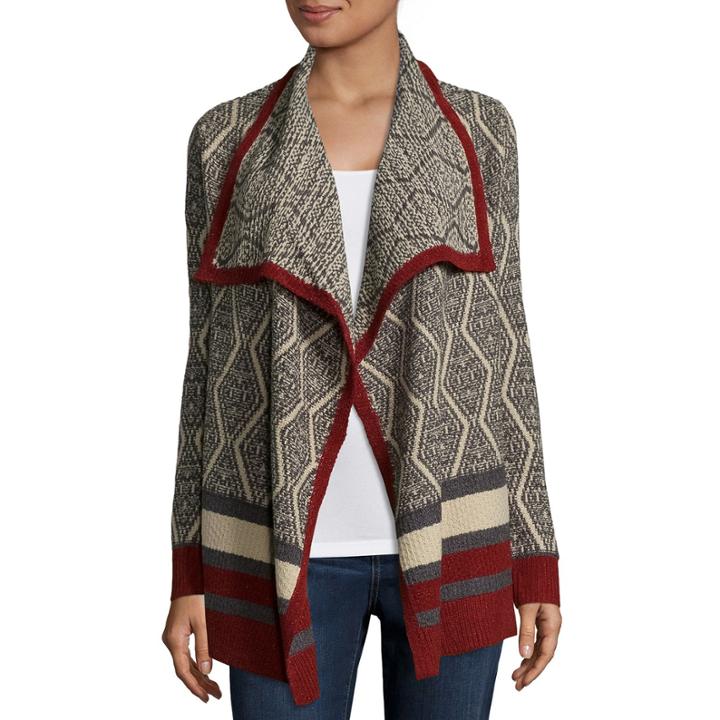 St. John's Bay Jacquard Flyaway