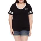 Short Sleeve V Neck Minons Graphic T-shirt