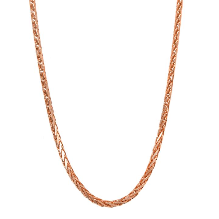 14k Gold Wheat Chain Necklace